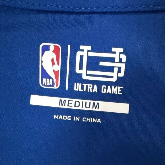 Golden State Warriors NBA Ultra Game Performance Quarter-Zip Pullover -Sz M NWOT - Picture 4 of 8
